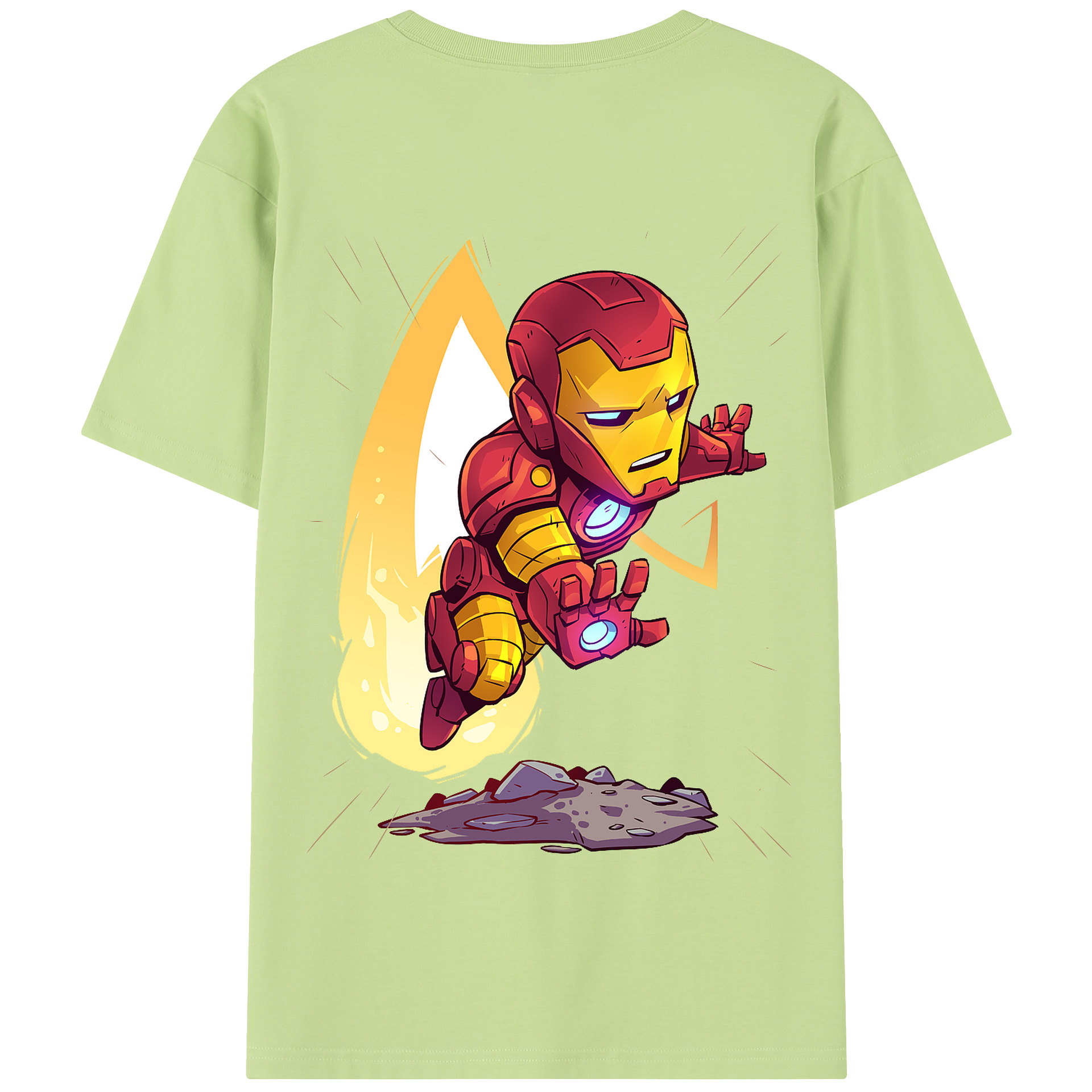 （画像用） アベンジャーズ The Avengers 綿100％半袖Tシャツ（背面プリント）